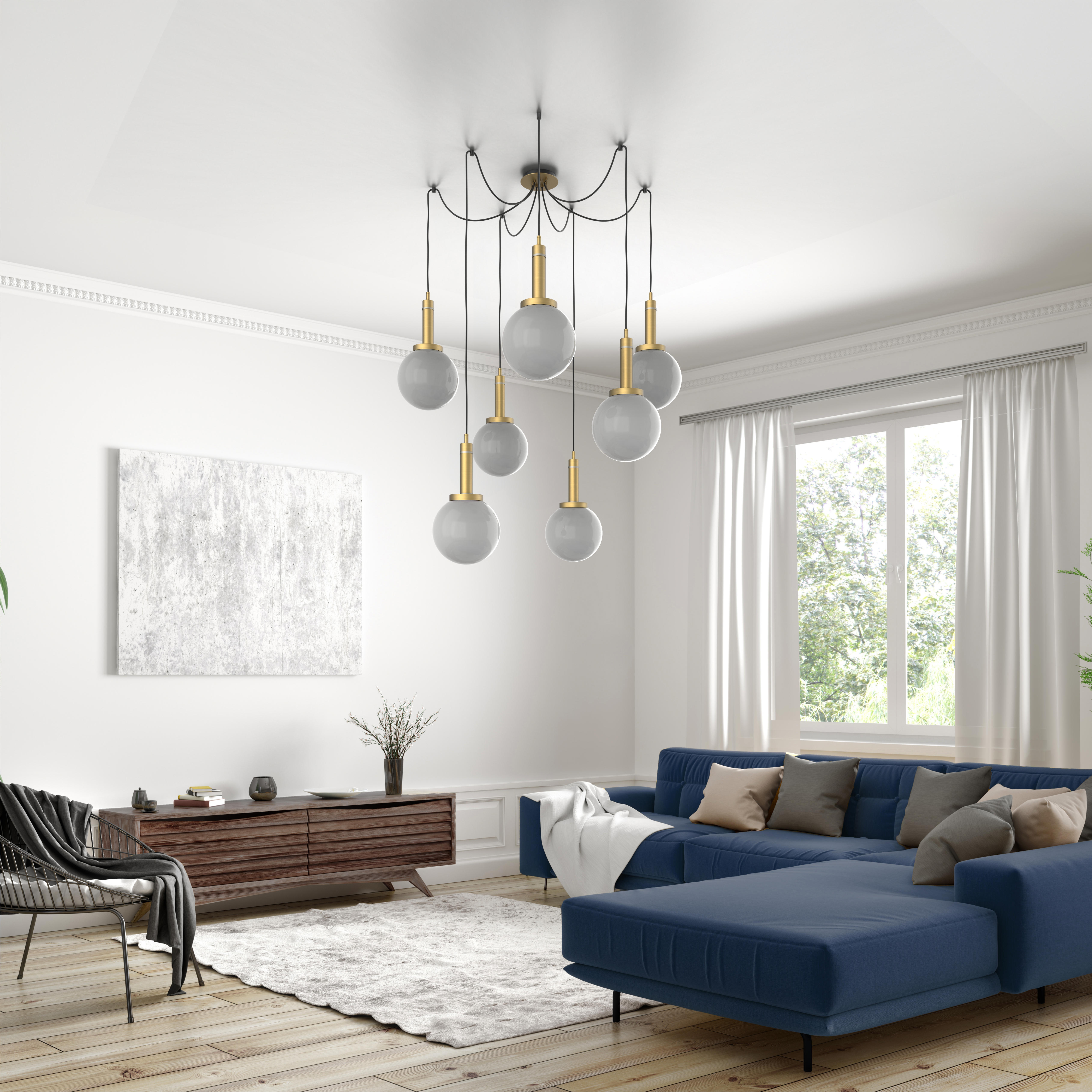 Echo 7-Light Swag Chandelier - VIRO-0727-311101000