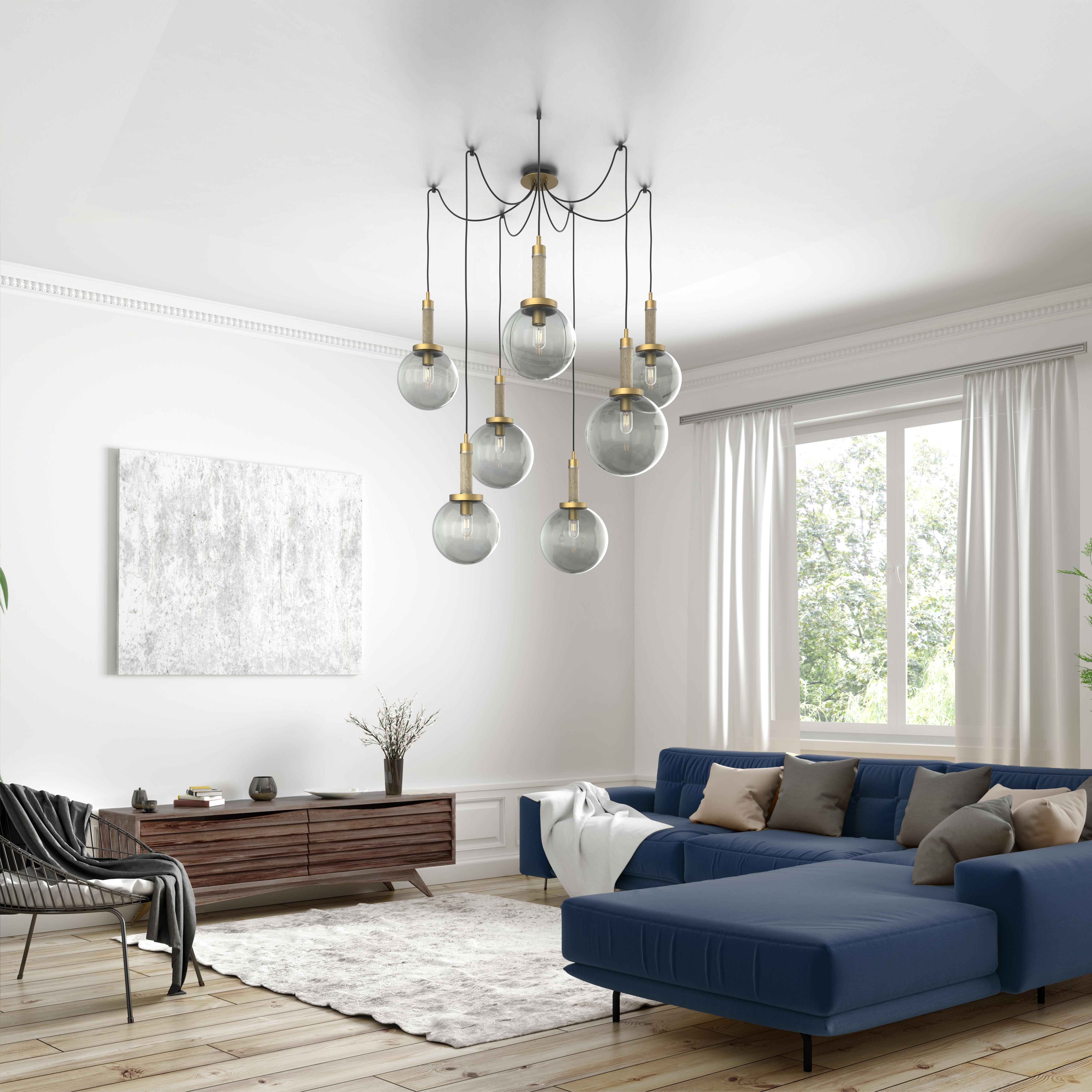 Bristol 7-Light Swag Chandelier - VIRO-0738-211101000