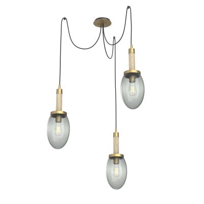 Como 3-Light Swag Chandelier - VIRO-0322-331103002