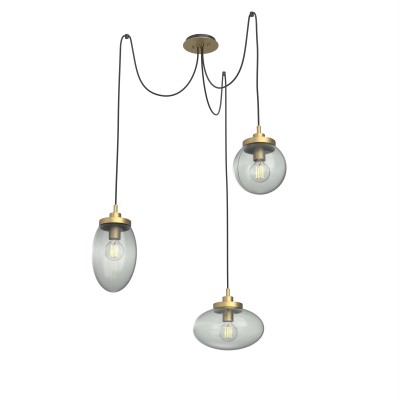 Porto 3-Light Swag Chandelier - VIRO-0323-201001000