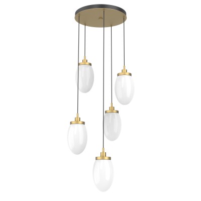 Mono 5-Light Pendant - VIRO-0504-301001000