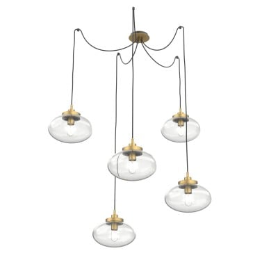 Mono 5-Light Swag Chandelier - VIRO-0524-301001001