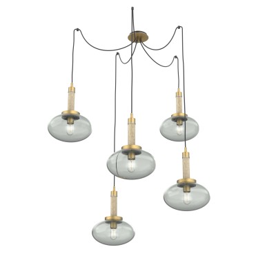Mono 5-Light Swag Chandelier - VIRO-0529-311101000