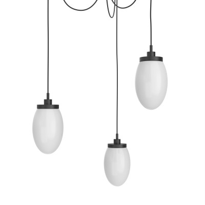 Como 3-Light Swag Chandelier - VIRO-0317-101001000