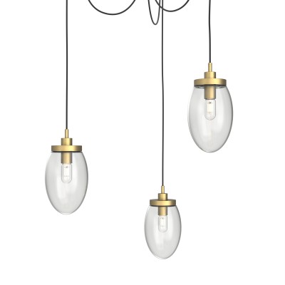 Como 3-Light Swag Chandelier - VIRO-0317-101001000