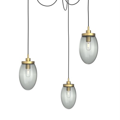 Como 3-Light Swag Chandelier - VIRO-0317-101001000