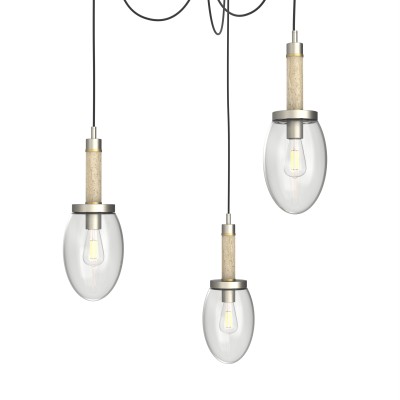 Como 3-Light Swag Chandelier - VIRO-0322-331103000