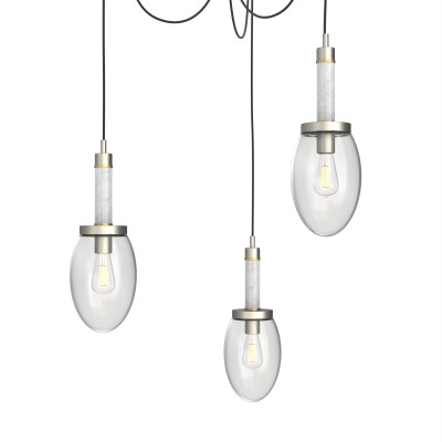 Como 3-Light Swag Chandelier - VIRO-0322-331103000