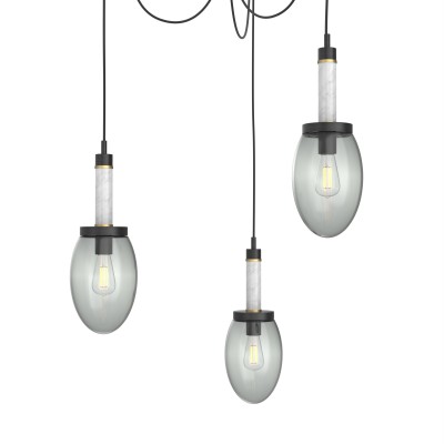 Como 3-Light Swag Chandelier - VIRO-0322-331103000
