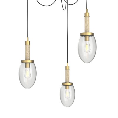 Como 3-Light Swag Chandelier - VIRO-0322-331103000
