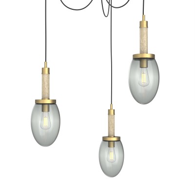 Como 3-Light Swag Chandelier - VIRO-0322-331103000