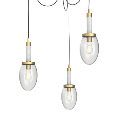 Como 3-Light Swag Chandelier - VIRO-0322-331103000