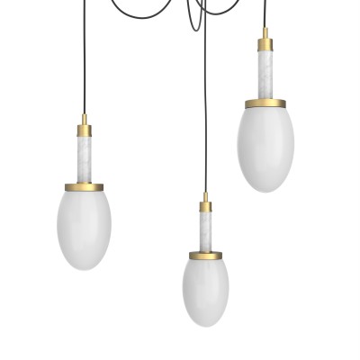 Como 3-Light Swag Chandelier - VIRO-0322-331103000