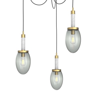 Como 3-Light Swag Chandelier - VIRO-0322-331103000