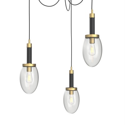 Como 3-Light Swag Chandelier - VIRO-0322-331103000