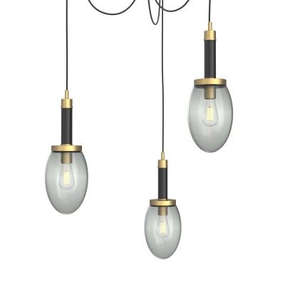 Como 3-Light Swag Chandelier - VIRO-0322-331103000