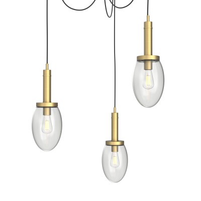 Como 3-Light Swag Chandelier - VIRO-0322-331103000