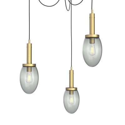 Como 3-Light Swag Chandelier - VIRO-0322-331103000