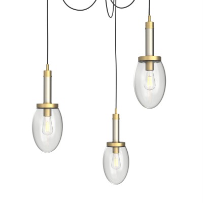 Como 3-Light Swag Chandelier - VIRO-0322-331103000