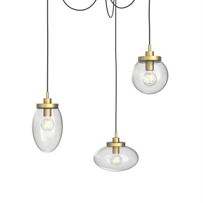 Porto 3-Light Swag Chandelier - VIRO-0323-201001000