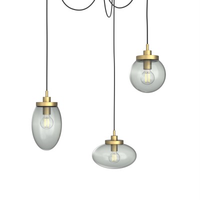 Porto 3-Light Swag Chandelier - VIRO-0323-201001000