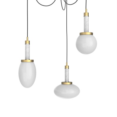 Porto 3-Light Swag Chandelier - VIRO-0324-111301000