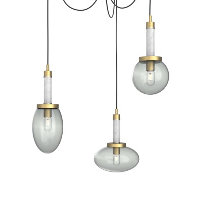 Porto 3-Light Swag Chandelier - VIRO-0324-111301000