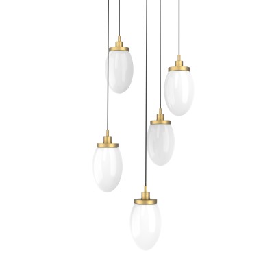 Mono 5-Light Pendant - VIRO-0504-301001000