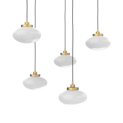 Mono 5-Light Swag Chandelier - VIRO-0524-301001000