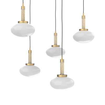 Mono 5-Light Swag Chandelier - VIRO-0529-311101000