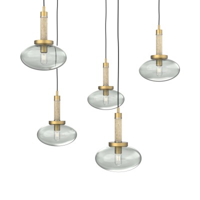 Mono 5-Light Swag Chandelier - VIRO-0529-311101000