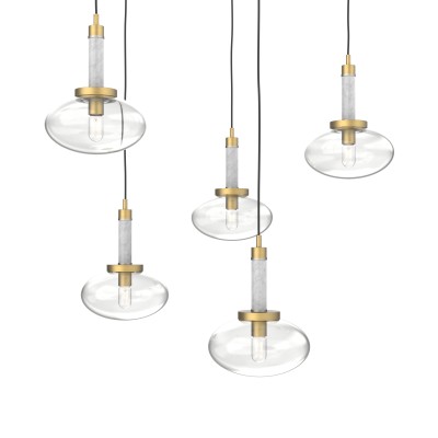Mono 5-Light Swag Chandelier - VIRO-0529-311101000
