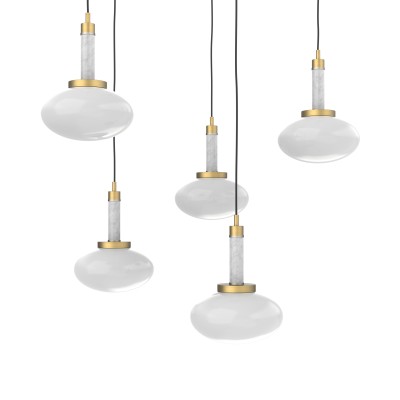 Mono 5-Light Swag Chandelier - VIRO-0529-311101000
