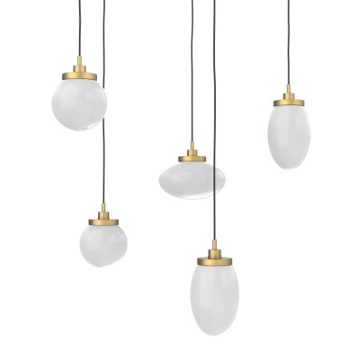 Porto 5-Light Swag Chandelier - VIRO-0535-301001000