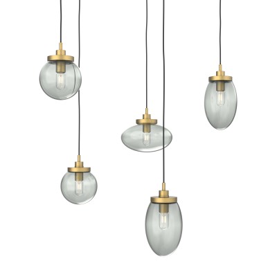Porto 5-Light Swag Chandelier - VIRO-0535-301001000