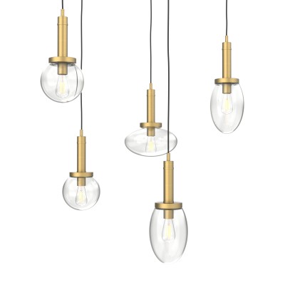 Porto 5-Light Swag Chandelier - VIRO-0540-331203000
