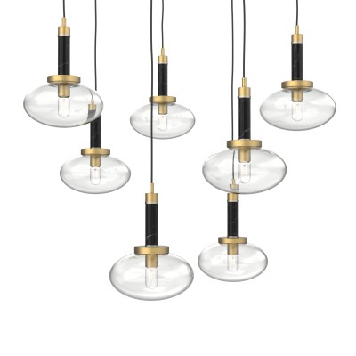 Mono 7-Light Swag Chandelier - VIRO-0729-311101000