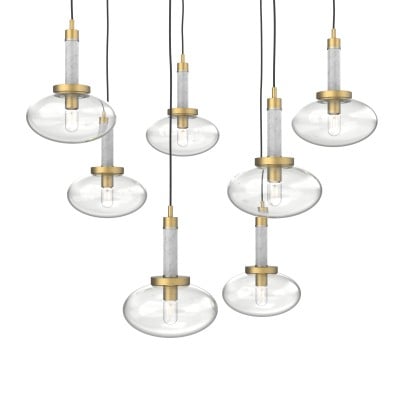 Mono 7-Light Swag Chandelier - VIRO-0729-311101000