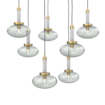 Mono 7-Light Swag Chandelier - VIRO-0729-311101000