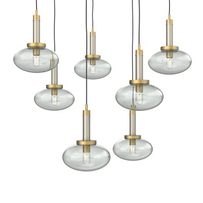 Mono 7-Light Swag Chandelier - VIRO-0729-311101000