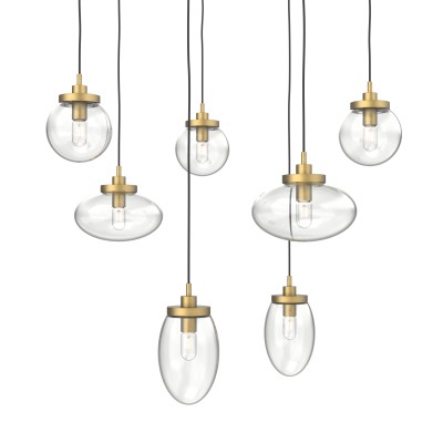 Porto 7-Light Swag Chandelier - VIRO-0735-301001000