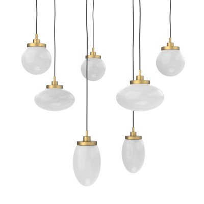 Porto 7-Light Swag Chandelier - VIRO-0735-301001000