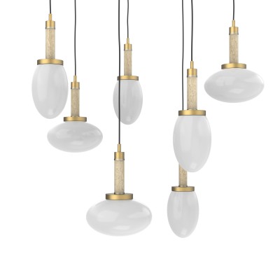 Bruges 7-Light Swag Chandelier - VIRO-0739-111101000