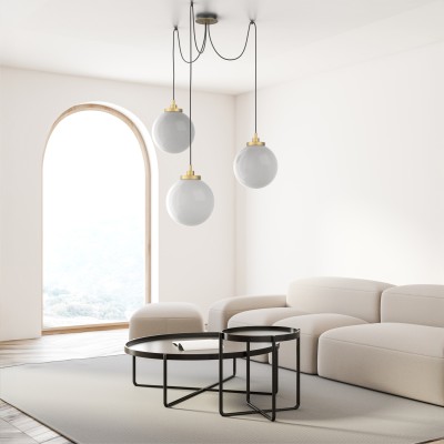 Echo 3-Light Swag Chandelier - VIRO-0315-301001000