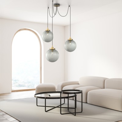 Echo 3-Light Swag Chandelier - VIRO-0315-301001000