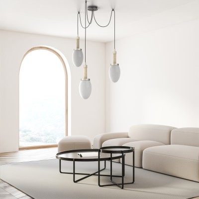 Como 3-Light Swag Chandelier - VIRO-0322-331103000