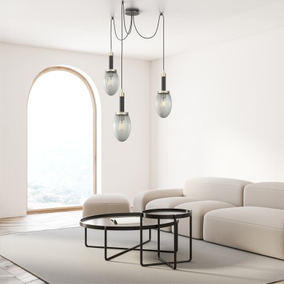 Como 3-Light Swag Chandelier - VIRO-0322-331103000