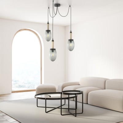 Como 3-Light Swag Chandelier - VIRO-0322-331103000