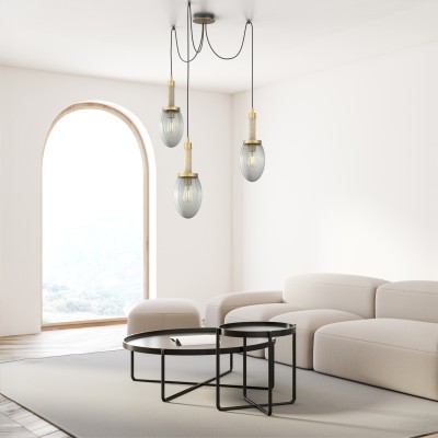 Como 3-Light Swag Chandelier - VIRO-0322-331103000