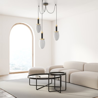 Como 3-Light Swag Chandelier - VIRO-0322-331103000